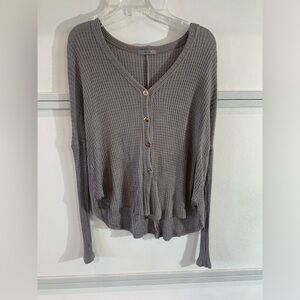 Cropped Waffle boutique top